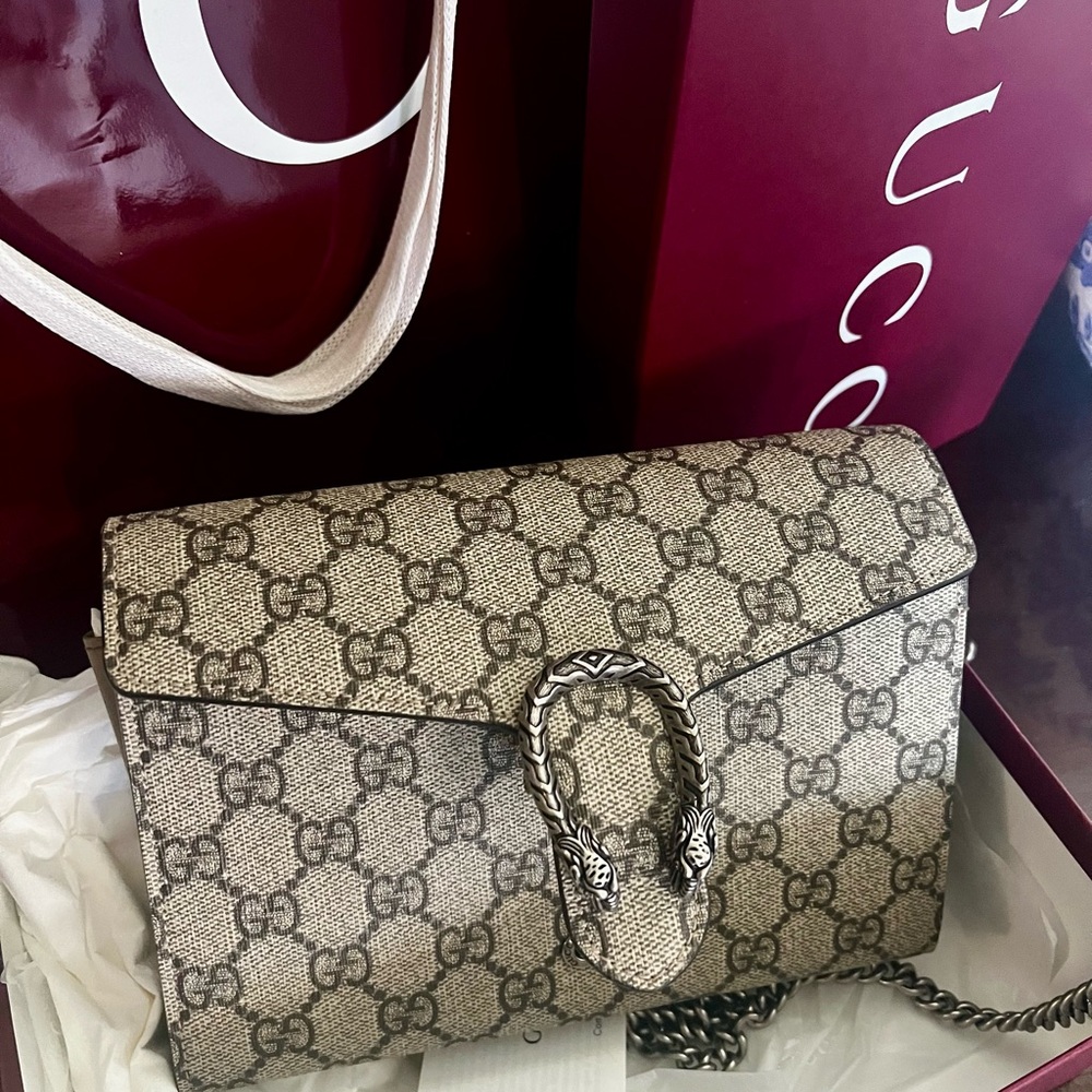 Gucci Dionysus GG Supreme handbag NWT